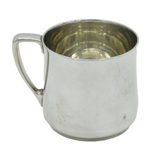 Tiffany & Co Sterling Silver Christening Mug Cup Antique c1920 Art Deco