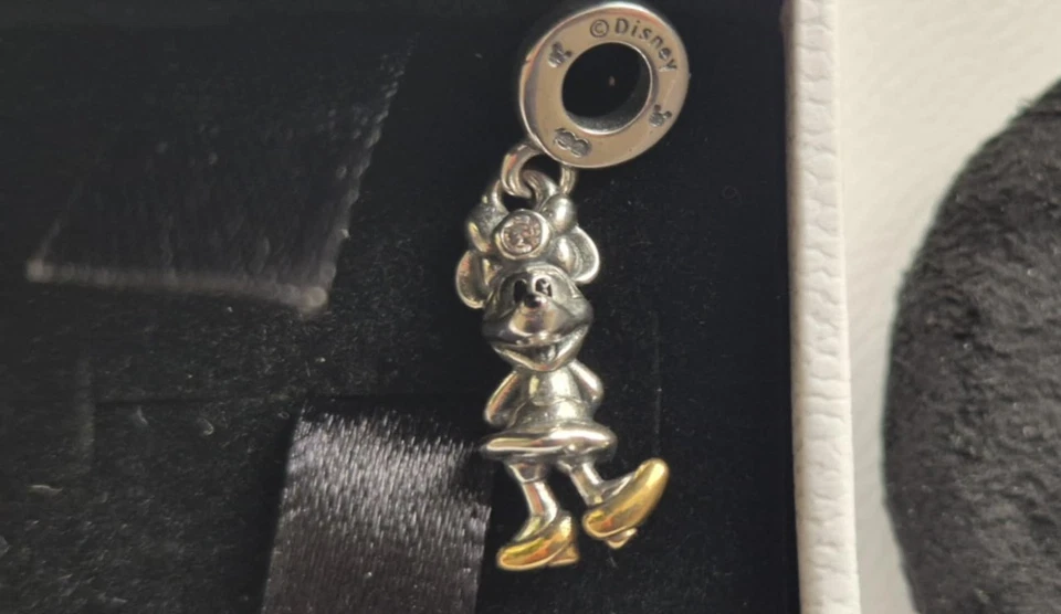 Pandora Minnie Mouse Dangle Bead Charm S925 ALE Disney with Gift Packaging - Image 4 of 4