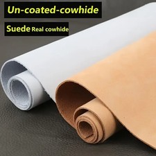 Top Grain Leather Hide 1.5mm Soft Frosted Natural Undyed Craft Leather Sheet