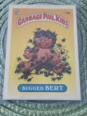   1985 Topps GPK OS1 Matte Series One 11b BUGGED BERT 4 Sharp Corners NrMint