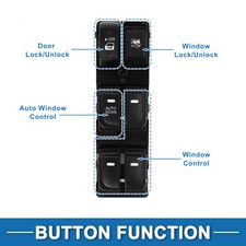 Interruptor De Ventana Hyundai Elantra 2.0l 2007-2010 | Cuotas Sin Inter&eacute;s