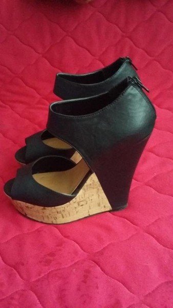 Women Steve Madden Heels Black 38 #NVVT