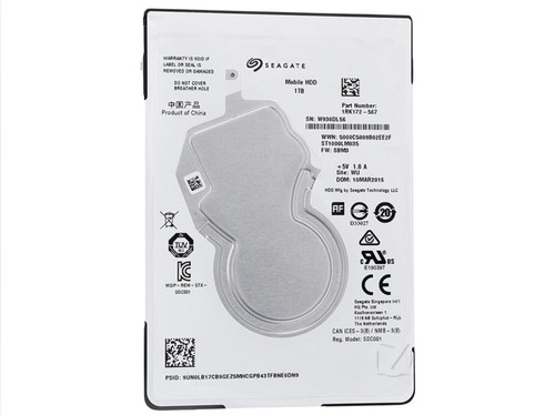 Seagate ST1000LM035 1TB 5400RPM SATA 6.0gb/s 2.5" 128MB Laptop Hard Drive - 第 1/3 張圖片