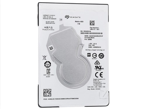 Disque dur pour ordinateur portable Seagate ST1000LM035 1 To 5400 tr/min SATA 6,0 Go/s 2,5 pouces 128 Mo - Photo 1 sur 3