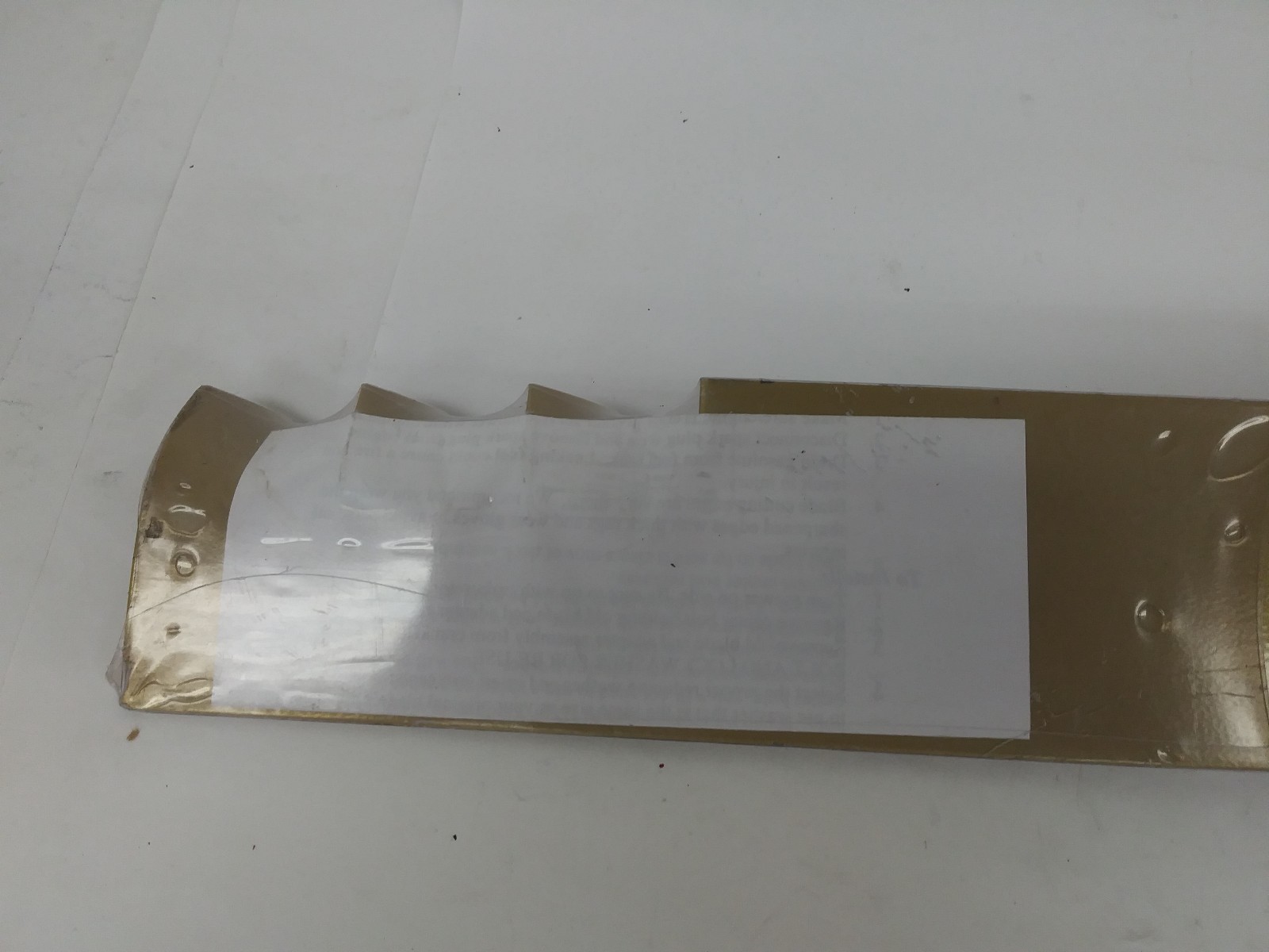 Qty-1 21" Maxpower 331981 Universal Gold Metal Mulching Mower Blade NO Hardware