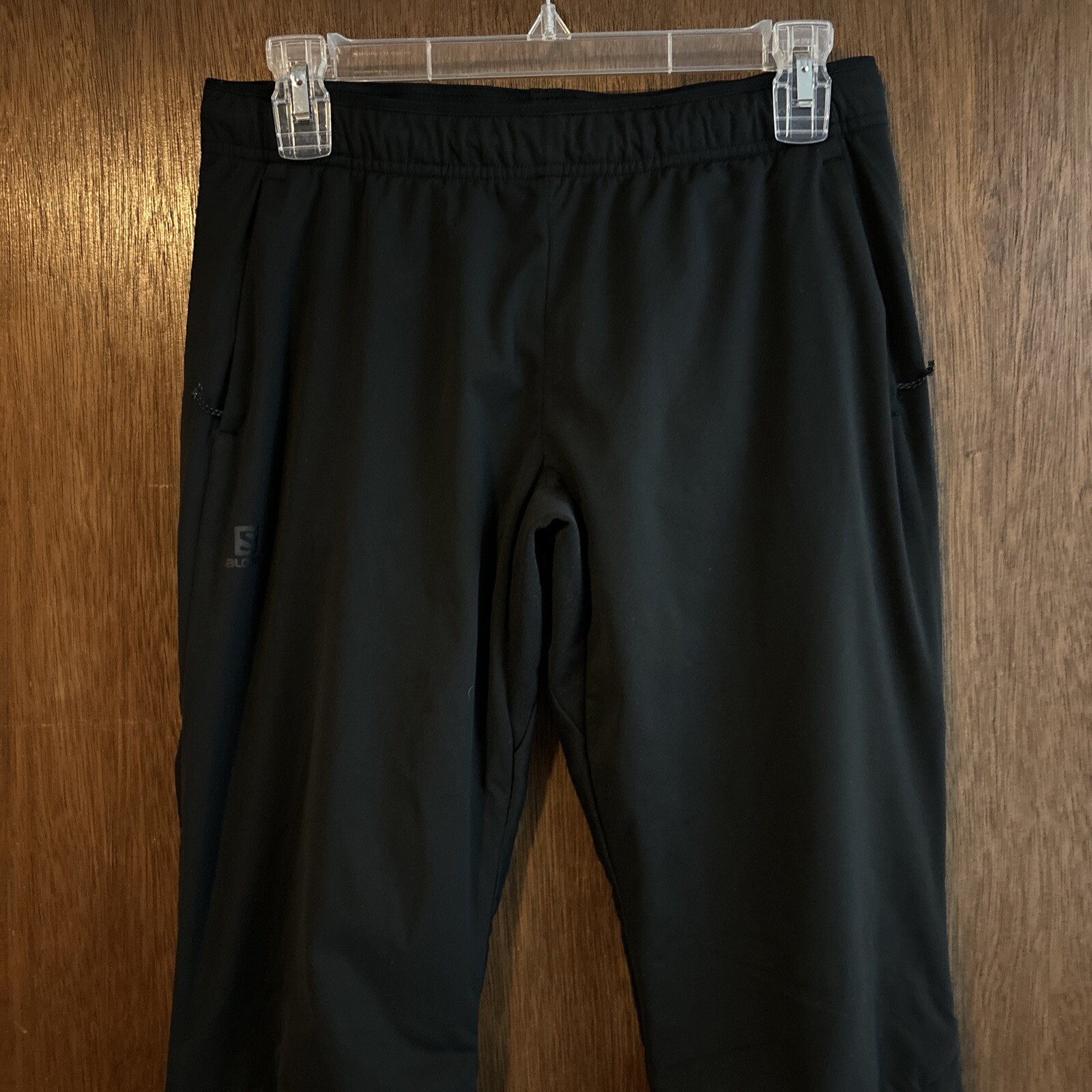 Salomon Pantalone Donna Agile Caldo Nero Piccolo Pile Foderato Antivento 130€