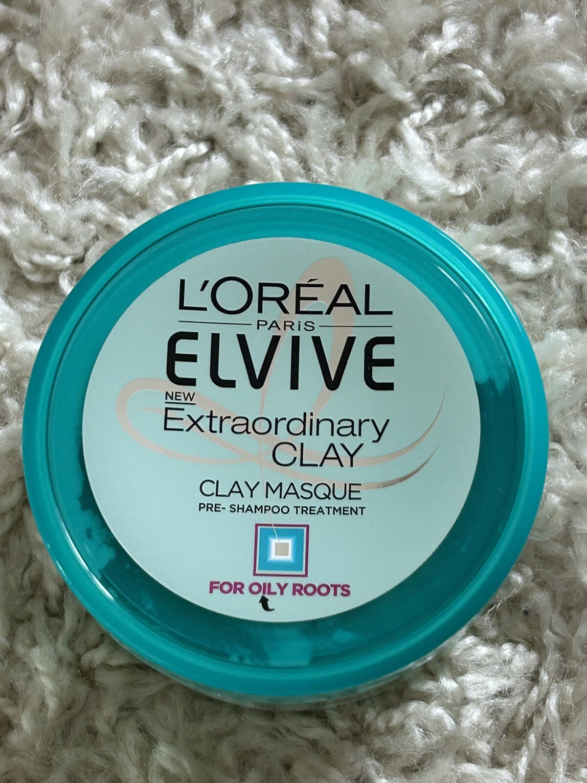 16x L'Oreal Elvive Extraordinary Clay Masque Pre Shampoo Treatment For Oily Root