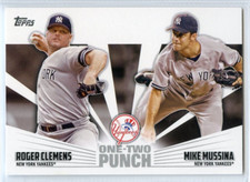 2023 Topps Baseball 'One-Two Punch' - #12P-21 - Roger Clemens - New York Yankees