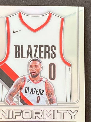 DAMIAN LILLARD 2022-23 CONTENDERS OPTIC UNIFORMITY - Picture 3 of 10