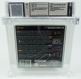 Game Boy Advance *Castlevania NES Classics* Sealed WATA 9.6 A++ no VGA Red Strip