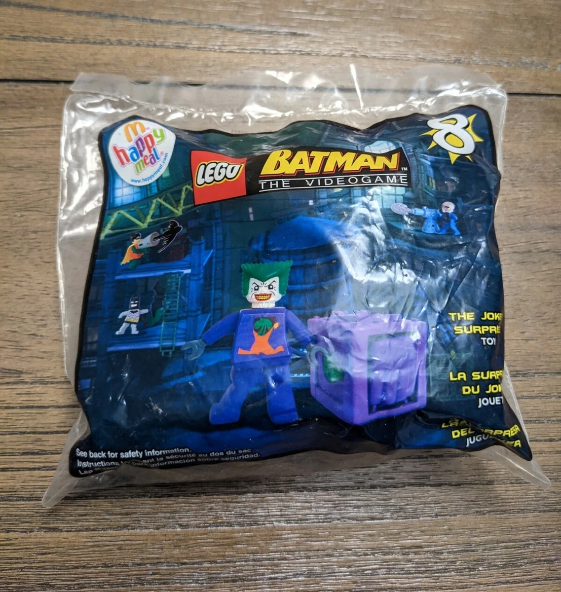Lego Batman The Videogame The Joker McDonald s 8 NIP eBay