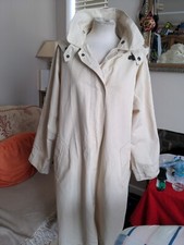 Cocoon, Macdonald Originals Scotland, Beige Raincoat Hooded With Pockets 1980s