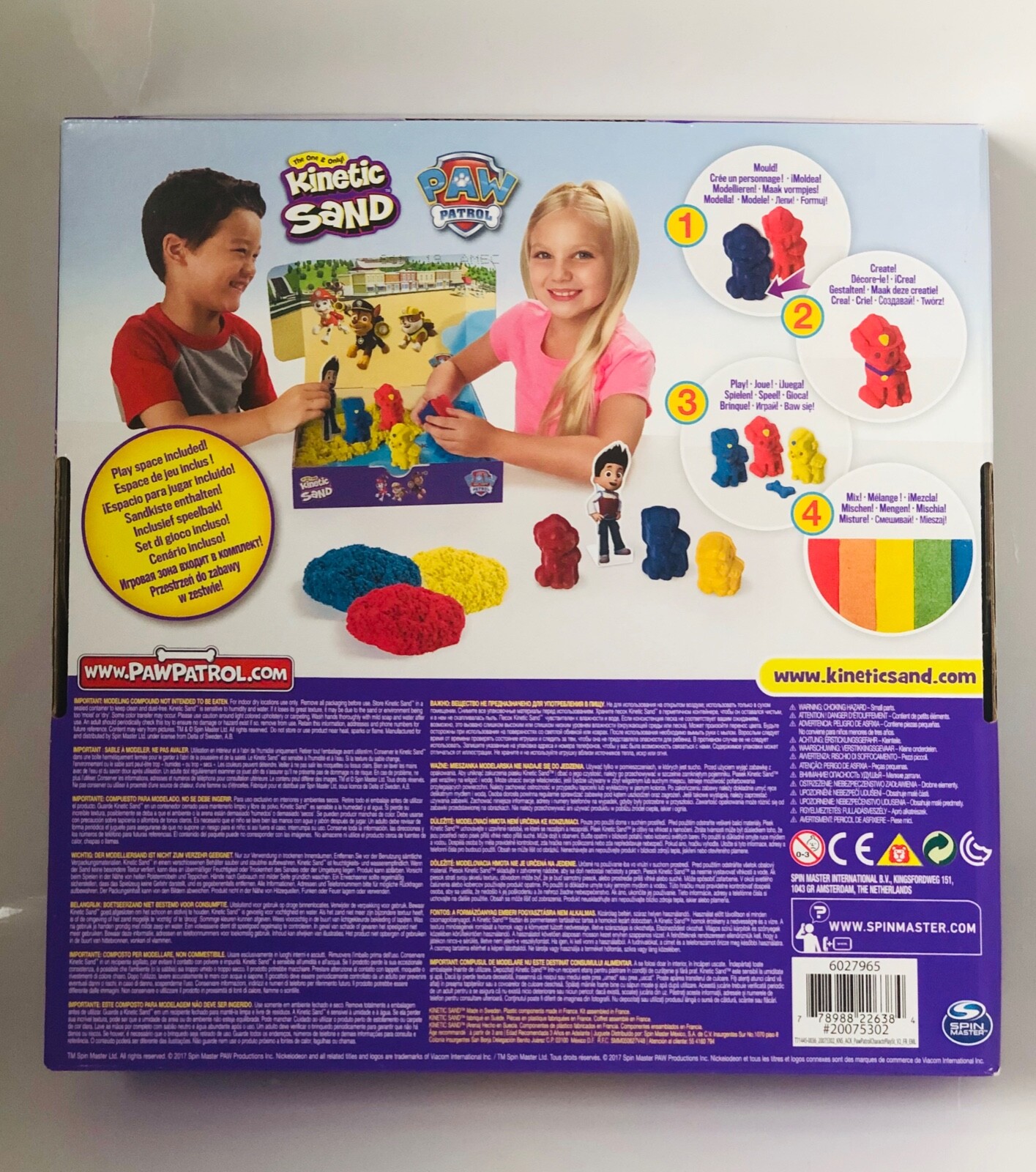 paw patrol kinetic sand