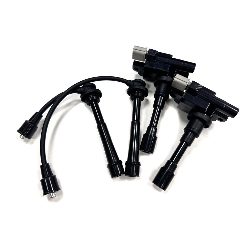 Ignition Coil + Spark Plug Lead Fit for Suzuki Swift 1.5L RS415 EZ ZC ZD HT AU - image 3 of 4