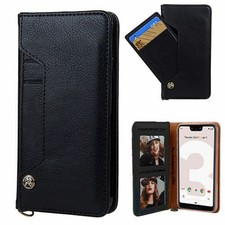 Google Pixel 3A XL Luxury Leather Wallet Case...