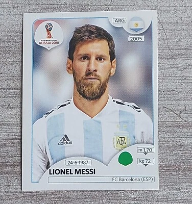 Panini WM 2018 Nr. 288 Lionel Messi - Bild 1 von 2