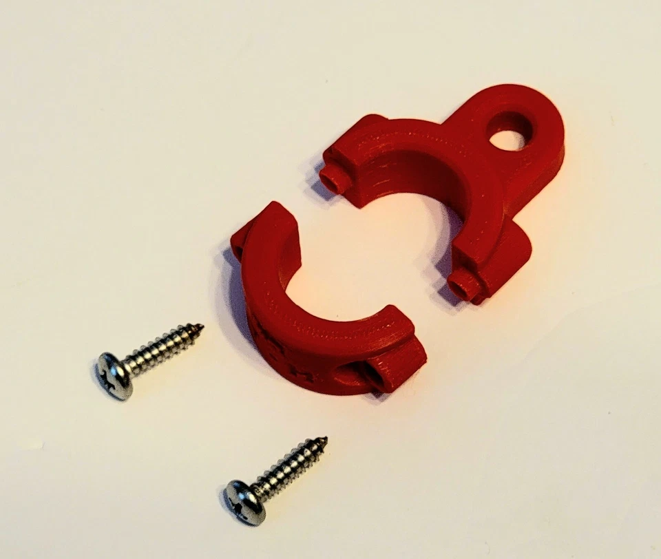 Anillos de asiento VIBE Shearwater 125 lengüetas de amarre accesorio de cordón de YAK Hobby - ROJO Foto 3 de 4