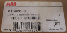 ABB P/N: KT5400-3 LUG KIT ACCESSORIES (2) 3/0 250KCMIL NEW IN BOX