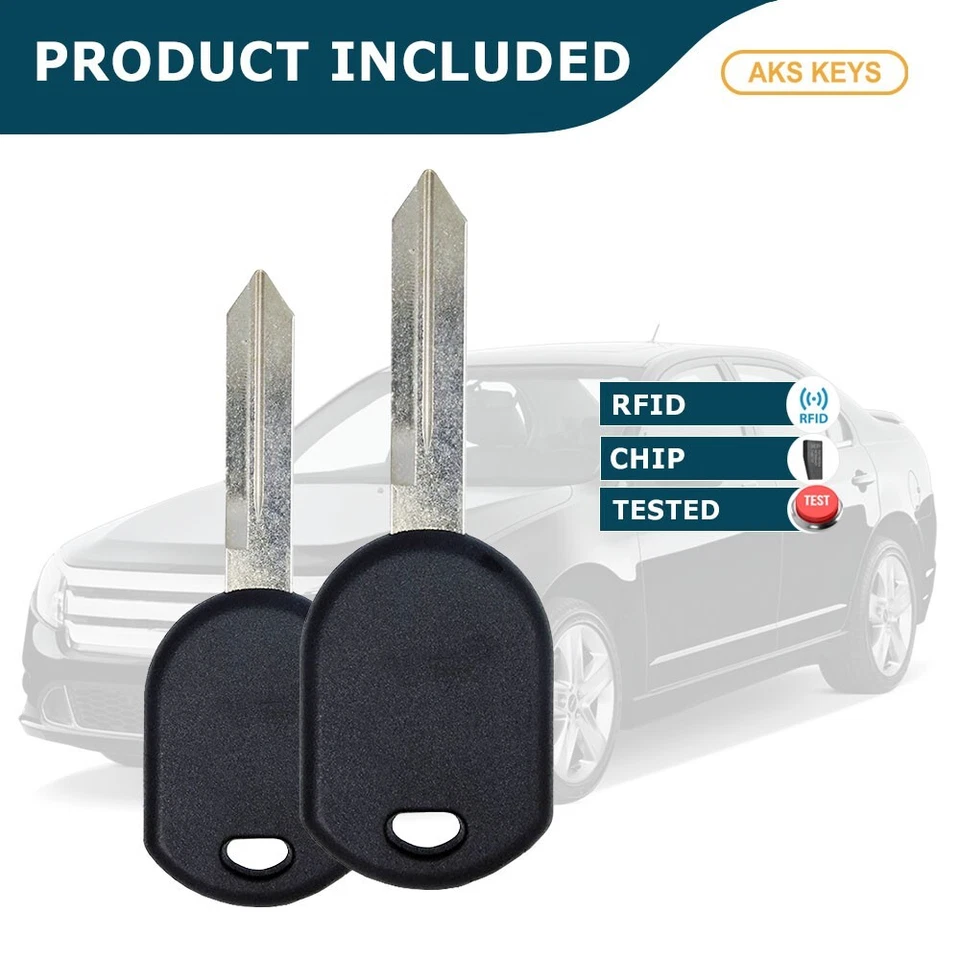 2 Repuestos para Lincoln LS 2003 2004 2005 2006 40 Bit Chip Transpondedor Llave Foto 2 de 4