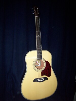OSCAR SCHMIDT OG2/N   SELECT SPRUCE TOP - ABALONE PEARL TRIM TOP/BACK/BUTT- NEW