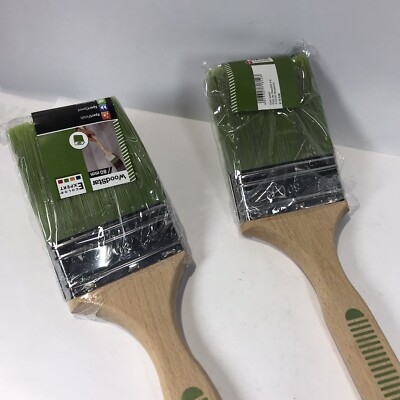 1x Color Expert  Fassaden pinsel, Woodstar 80 mm Flachpinsel GripZone  (42)
