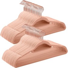 SONGMICS Kleiderbügel Bügel (20-tlg) Samt Bügel rutschfest 360° drehbarer Ha