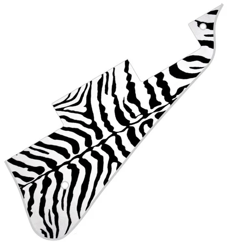 Pickguard Pick Guard  Compatible with Gibson Les Paul Guitar Zebra 1