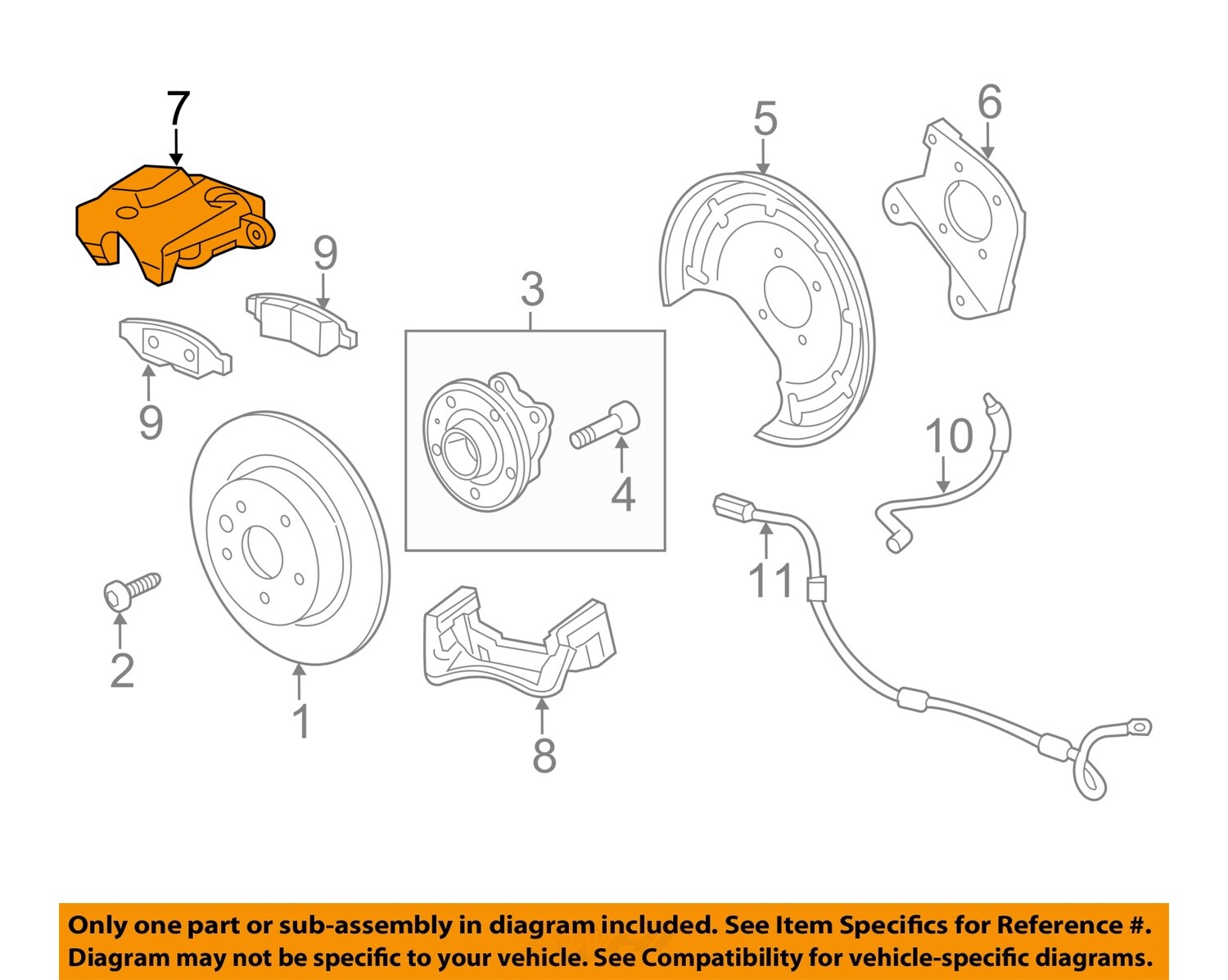 GM OEM Rear-Caliper 42610830 | eBay
