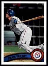2011 Topps Update Craig Gentry #US17 Texas Rangers