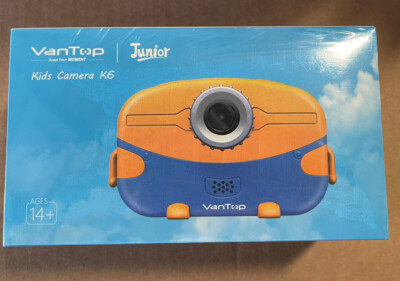 VanTop Junior K6 Kids Camera 32GB Memory Card 20MP Photo 1080P HD