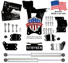 Bilstein V1 Dual Steering Stabilizer for 2008-2016 Ford F450 F550 Super Duty 4WD