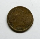 1882 Indian Head Cent Coin COUNTERSTAMPED WEH