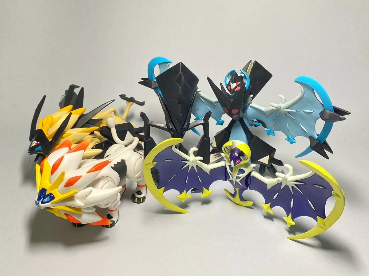 Necrozma, Solgaleo, Lunala Pokemon Monster Nintendo Tomy Collection Figure  Toy.