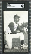 Johnny Odom Kansas City Athletics - J.D. McCarthy Postcard - SGC Autograph
