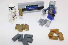 Lego ® Custom Druck 5x Fliese - Imperiale Credits - Beskar Barren - Star Wars® 