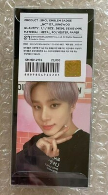 NCT 127 Jungwoo 2022 SMTOWN SMCU EXPRESS @ KWANYA Emblem
