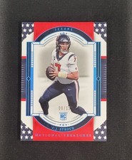 2023 NATIONAL TREASURES CJ STROUD FOTL ROOKIE STARS & STRIPES ACETATE 09/13