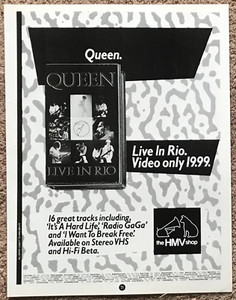 Queen Live in Rio | eBay UK