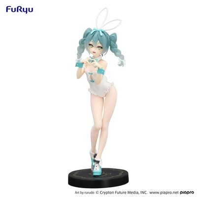 Hatsune Miku BiCute Bunnies PVC Statue Rurudo White Color Ver. (27 cm)
