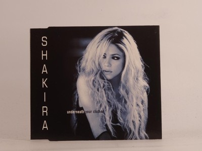 SHAKIRA UNDER YOUR CLOTHING (K34) 3 Track CD Einzelbild Hülle SONY