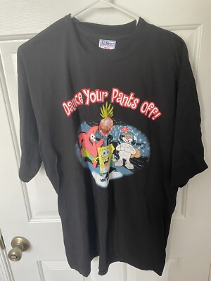 Vintage Spongebob Patrick Sandy T Shirt Size Large
