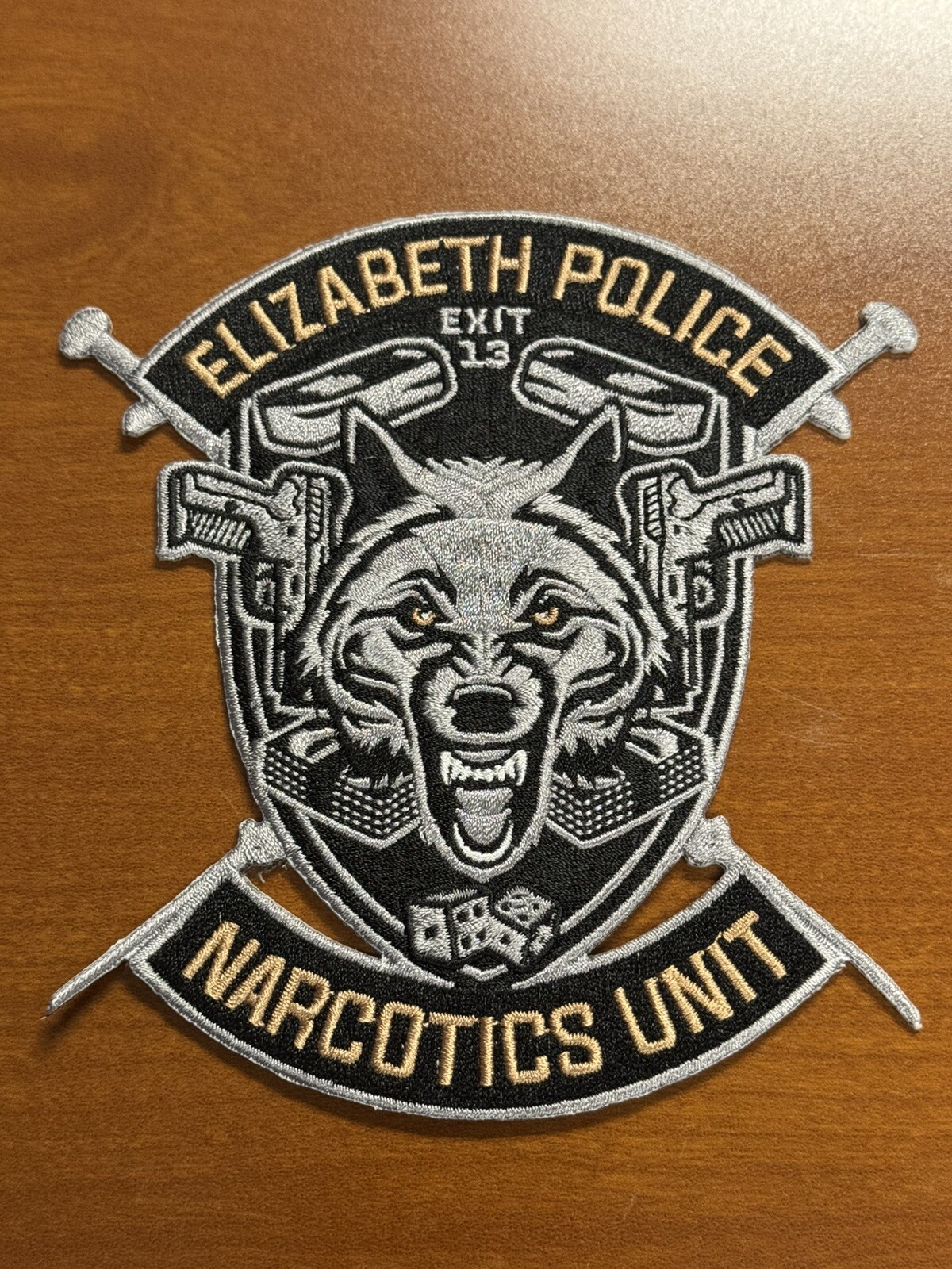 Elizabeth Police Department New Jersey PD Narcotics Unit Challenge Coin ...