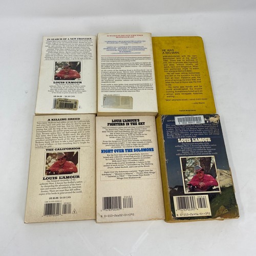 Lot (12) LOUIS L’AMOUR Novels Books Paperback - Imagen 6 de 8