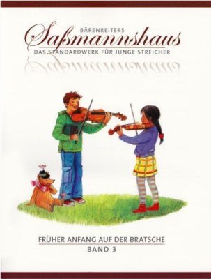 Früher Anfang auf der Bratsche 3, Saßmannshaus - PORTOFREI VOM MUSIKFACHHÄNDLER