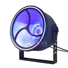 200W LED Background DJ Lighting with Ring Strip Retro Stage Effect Light