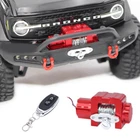 Metal Winch Kit for Traxxas 1/18 Trx4-M Defender Bronco RC Crawler Upgrade Parts