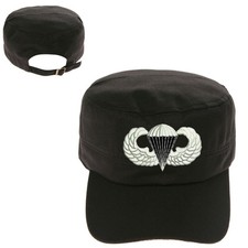AIRBORNE LOGO MILITARY CADET ARMY CAP HAT HUNTER CASTRO