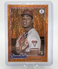 2022 Archives Base Orange Hot Foil #159 Luis Frias /15 - Arizona Diamondbacks