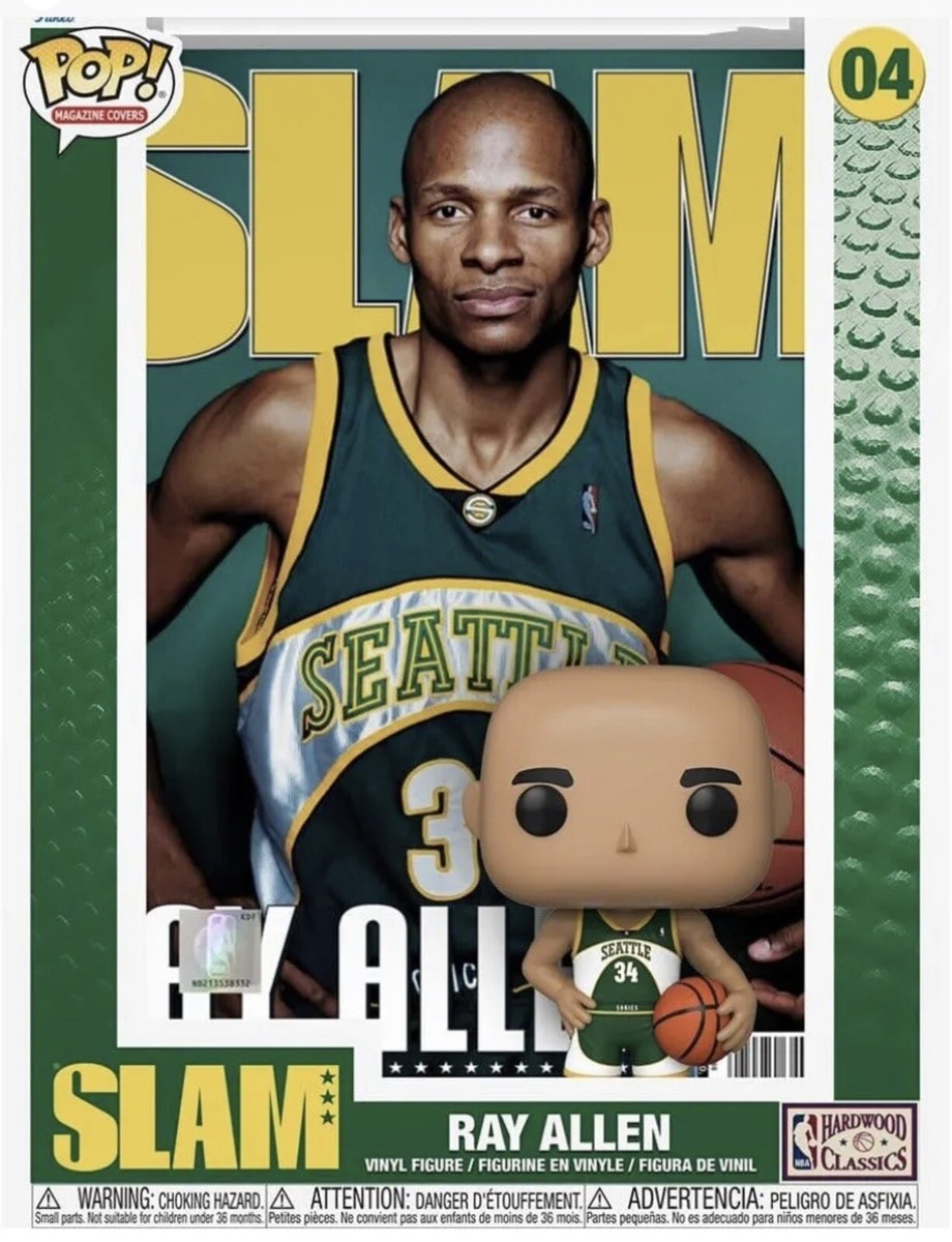 スポーツ funko pop NBA slam Funko Pop! NBA Cover: SLAM - Shawn Kemp Vinyl Figure