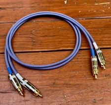 2 Ft. JMB CABLE CO. Audiophile Gold Reference...